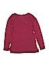 Justice Burgundy Pullover Sweater Size 14 - photo 2