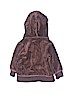 Carter's Brown Zip Up Hoodie 0-3 MO / 3 MO - photo 2