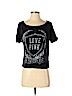 Victoria's Secret Pink Black Short Sleeve T-Shirt Size XS - photo 1