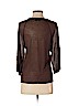 Wildfox 100% Polyester Brown 3/4 Sleeve Top Size Sm (1 or S) - photo 2