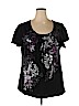 Style&Co 100% Cotton Black Short Sleeve Top Size 3X - photo 1