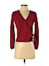 Madewell Burgundy Long Sleeve Top Size XXS - photo 1