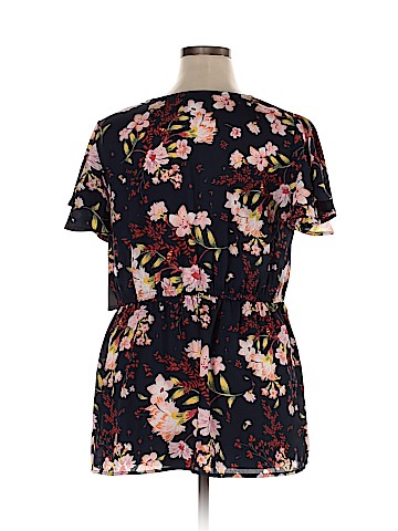 Fourteenth Place Short Sleeve Blouse (view 2)