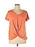 Universal Thread 100% Cotton Orange Short Sleeve T-Shirt Size XL - photo 1
