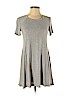 Lush Gray Casual Dress Size XS - photo 1