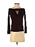 American Eagle Outfitters Burgundy Long Sleeve Top Size XS - photo 1
