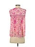 Rebecca Taylor 100% Silk Pink Sleeveless Silk Top Size 2 - photo 2