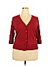 14th & Union Red Cardigan Size 2X - photo 1
