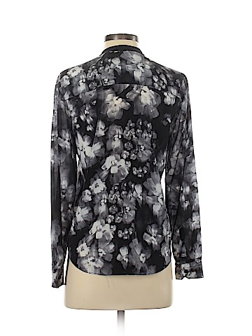Rebecca Taylor Long Sleeve Silk Top (view 2)