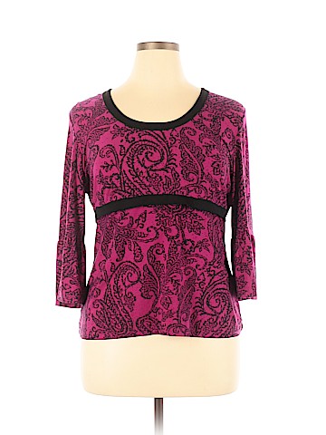 Rafaella Long Sleeve Top (view 1)