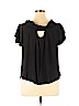 No Boundaries Black Short Sleeve Top Size XL - photo 2