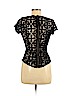 Exclusive for Intermix Black Short Sleeve Blouse Size M - photo 2