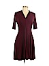 Gilli Burgundy Casual Dress Size L - photo 1