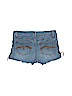 Justice Blue Denim Shorts Size 14 - photo 2