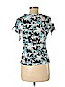 Ann Taylor LOFT Blue Short Sleeve Top Size M (petite) - photo 2