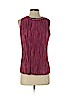 Roz & Ali 100% Polyester Pink Sleeveless Blouse Size M (petite) - photo 1