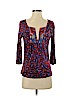 A Common Thread Red 3/4 Sleeve Top Size S - photo 1