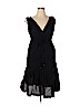 MICHAEL Michael Kors 100% Cotton Black Casual Dress Size 14 - photo 1