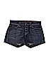 7 For All Mankind Blue Denim Shorts Size 26 waist - photo 1