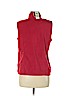 Karen Scott 100% Polyester Red Vest Size M (petite) - photo 2