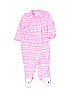 Carter's 100% Polyester Pink Long Sleeve Outfit 0-3 MO / 3 MO - photo 1