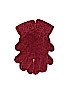 Assorted Brands 100% Polyester Solid Burgundy Gloves One size - photo 1