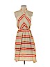Waverly Grey 100% Silk Orange Casual Dress Size 2 - photo 1