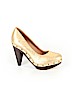 Seymour Gold Heels Size 9 1/2 - photo 1