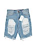 Cello Jeans 100% Cotton Blue Denim Shorts Size S - photo 1