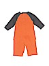 Gymboree 100% Cotton Graphic Color Block Orange Long Sleeve Outfit Size 3-6 mo - photo 2