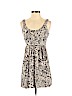Diane von Furstenberg 100% Silk Brown Casual Dress Size 4 - photo 1