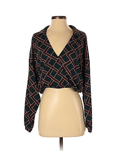 Forever 21 Long Sleeve Blouse (view 1)