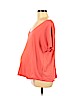 Old Navy - Maternity Orange Short Sleeve T-Shirt Size M - photo 1