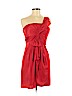BCBGMAXAZRIA 100% Polyester Red Cocktail Dress Size 6 - photo 1
