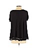 Freshman 1996 100% Rayon Black Short Sleeve Top Size S - photo 2