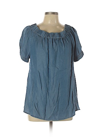 MICHAEL Michael Kors Short Sleeve Blouse (view 1)
