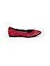 Attilio Giusti Leombruni 100% Suede Red Flats Size EU 34 - photo 1