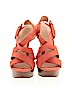 Guess 100% Leather Pink Heels Size EU 35 - photo 2