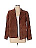 Bloomingdale's 100% Leather Brown Leather Jacket Size 14 - photo 1