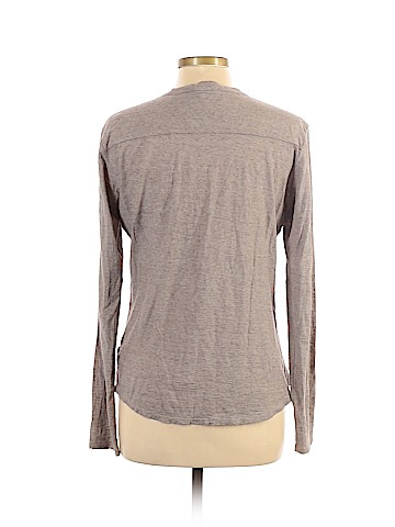 James Perse Long Sleeve Henley (view 2)