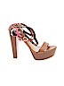 Betseyville By Betsey Johnson Brown Heels Size 8 - photo 1
