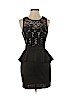 Emerald Sundae 100% Polyester Black Cocktail Dress Size S - photo 1