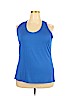 Gibson Blue Sleeveless Top Size 2X - photo 1