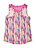 Skechers 100% Polyester Print Pink Active Tank Size 14 - 16 - photo 2