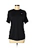 Nike 100% Polyester Black Active T-Shirt Size M - photo 1