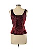 Victoria's Secret 100% Polyester Burgundy Sleeveless Blouse Size L - photo 2