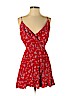 Express 100% Rayon Red Casual Dress Size S (petite) - photo 1