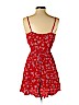 Express 100% Rayon Red Casual Dress Size S (petite) - photo 2
