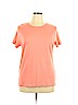 Croft & Barrow 100% Cotton Pink Short Sleeve T-Shirt Size XL - photo 1