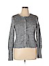 Simply Vera Vera Wang Silver Cardigan Size XL (petite) - photo 1